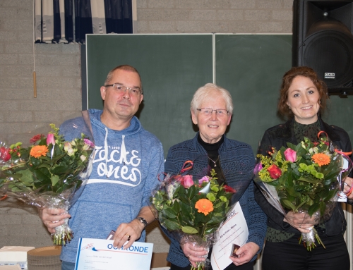 3 jubilarissen gehuldigd