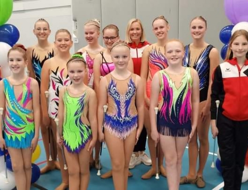 Twirlers zetten beste beentje voor.